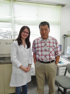 Con el Prof. Osao Adachi