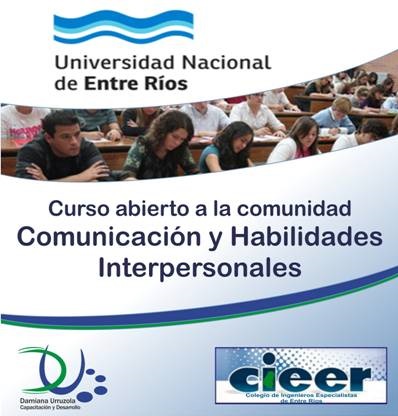 Flyer Curso de Comunicación y Habilidades Interpersonales